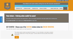Desktop Screenshot of edgestickers.co.uk