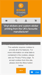 Mobile Screenshot of edgestickers.co.uk
